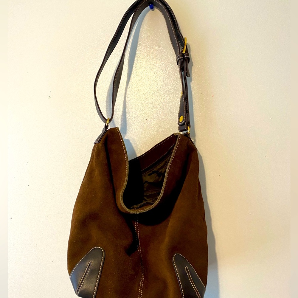 Vintage Suede Bag Fantastic Condition!